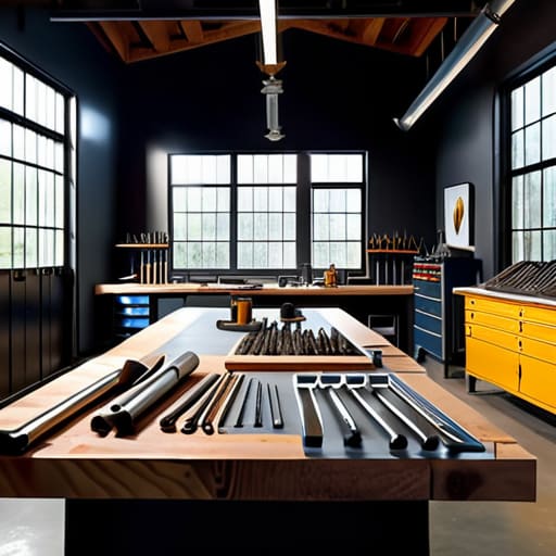 Smart Workshop Layout for Metalworking and Precision