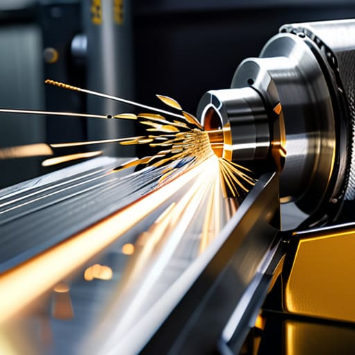 Precision lathe operation, making it count.