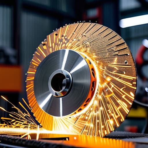 Metalworker performing The Final Polish.