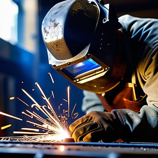 Apprentice welder on The Long Road to Mastery.