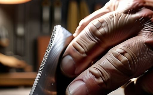 Techniques for hand filing metal.