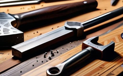 Essential metal hand tools for metalworking.