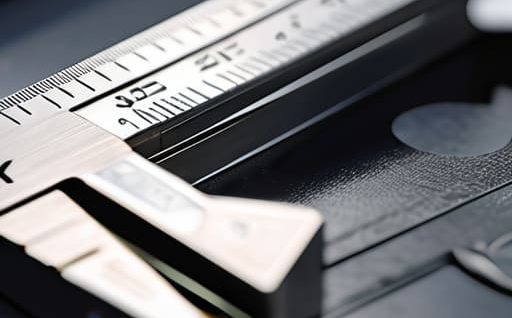 Precision metalwork measuring tools for accuracy.