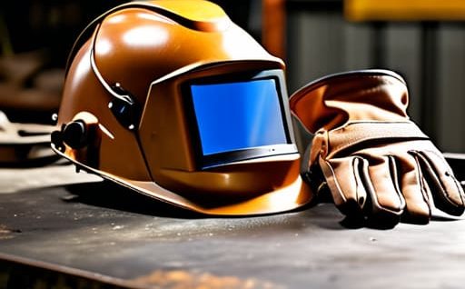 Essential welding safety protocols in a workshop.