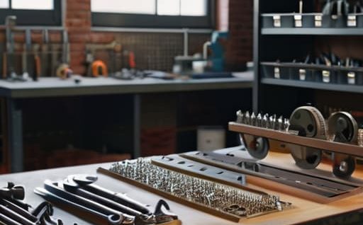 Metalworking workshop organization tips and ideas.