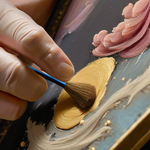 Cleaning Aged Oil Pigments Without Rushing the Work
