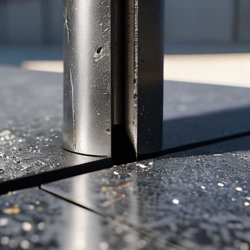 Planning metal-to-stone joints for The Long View.