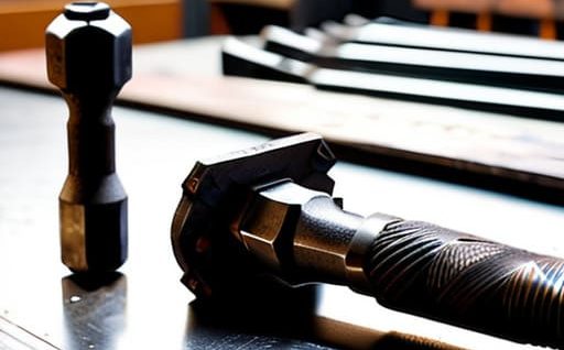 Setting up a professional metalworking bench.