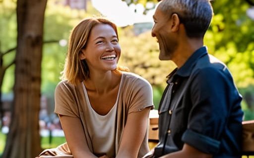 How to start a conversation with a stranger.