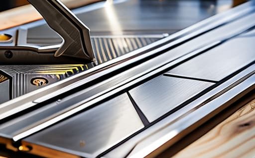 Crafting custom metal-working templates.