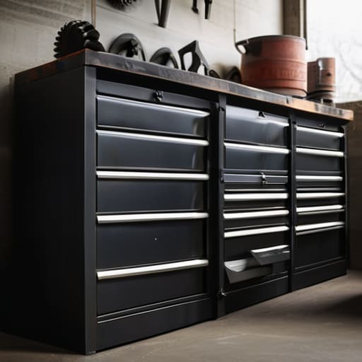 Heavy Duty Workshop Cabinetry Built to Withstand the Hammer