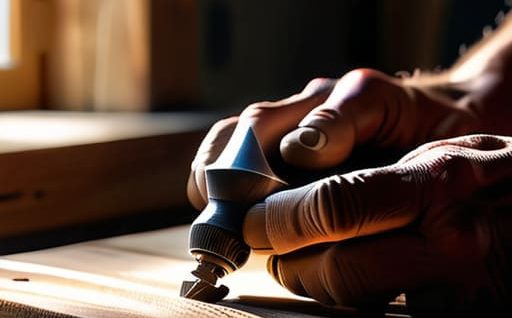 Choosing between power tools and hand tools.