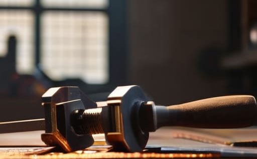 Essential tools for home metalworking workshop.