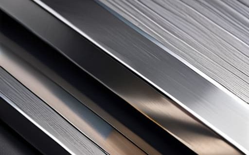 Various metal surface finishing methods shown.